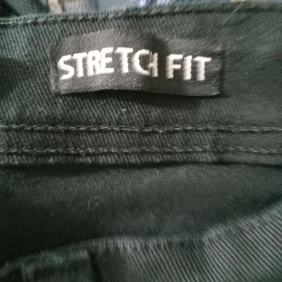 Chams Mens Denim Jeans Black sz 34 Stretch Fit - Picture 6 of 6